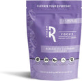 Roots Focus Nootropic Brain Supplement, BlackBerry Lavender Lemonade, Blend of Lion's Mane, Cordyceps, & Reishi Functional Mushrooms with Extended-Release Caffeine, 15 Servings