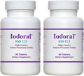Iodoral 12.5 mg Supplement - Iodine Supplements for Thyroid Support, Potassium Iodide Tablets, Lugol Solution, Daily Vitamins and Minerals, High Potency Iodine Tablets - 90 Count (Pack of 2)