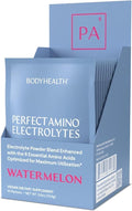 BodyHealth PerfectAmino Electrolytes Powder No Sugar, Keto Sugar Free Fasting Electrolytes Drink Mix, Hydration Powder with Trace Minerals - Watermelon - 15 Servings
