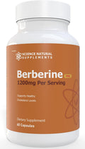Berberine Pro, Science Natural Supplements, 60 Capsules, Blood and Cholesterol Support (1)