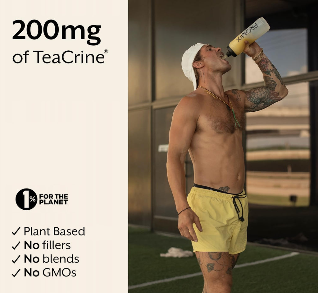ProMix Nutrition Flow State - L Tyrosine, Theacrine, Vitamins, & Caffeine Free - Nootropic Supplement - Orange - 30 Servings
