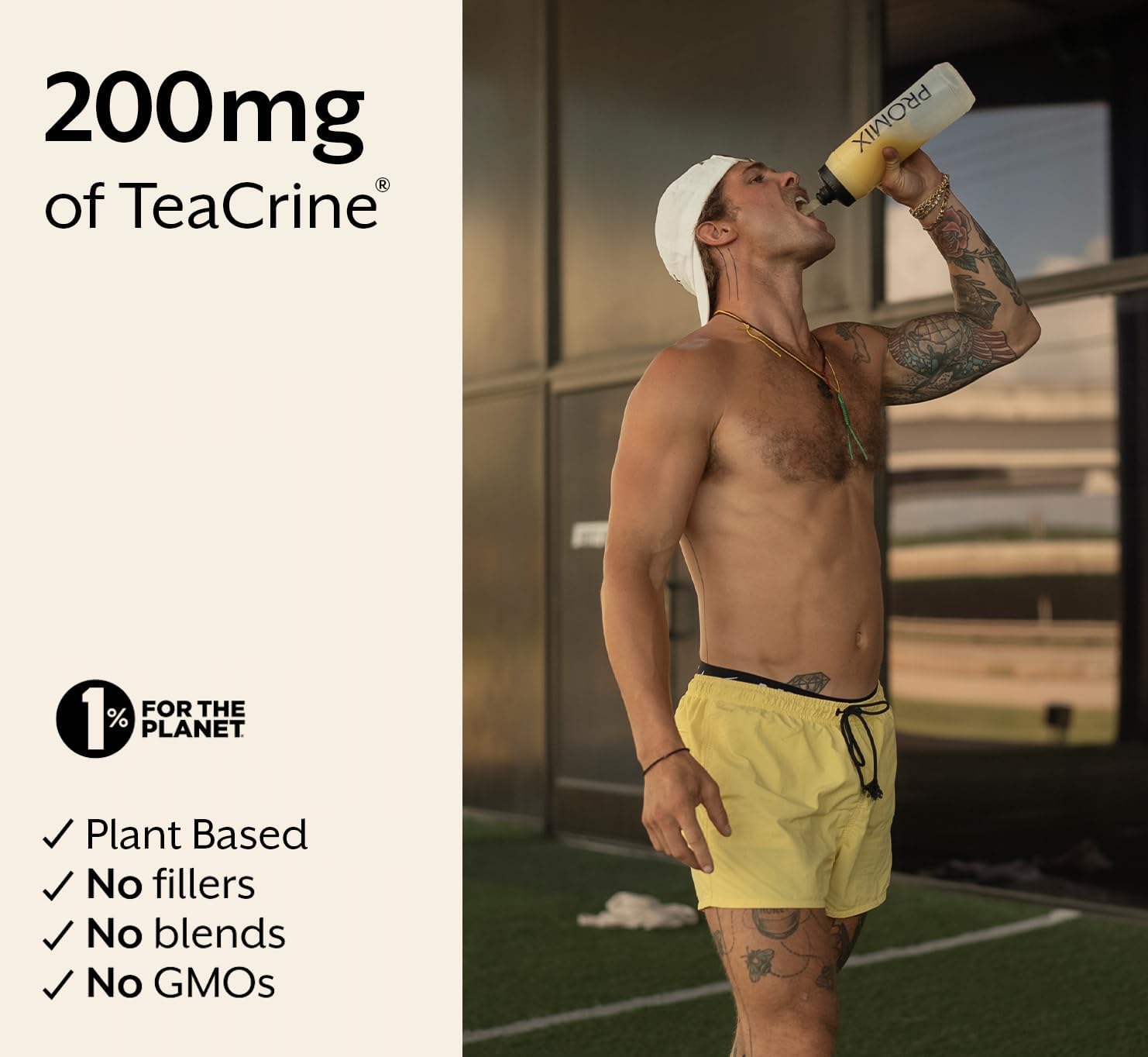 ProMix Nutrition Flow State - L Tyrosine, Theacrine, Vitamins, & Caffeine Free - Nootropic Supplement - Orange - 30 Servings