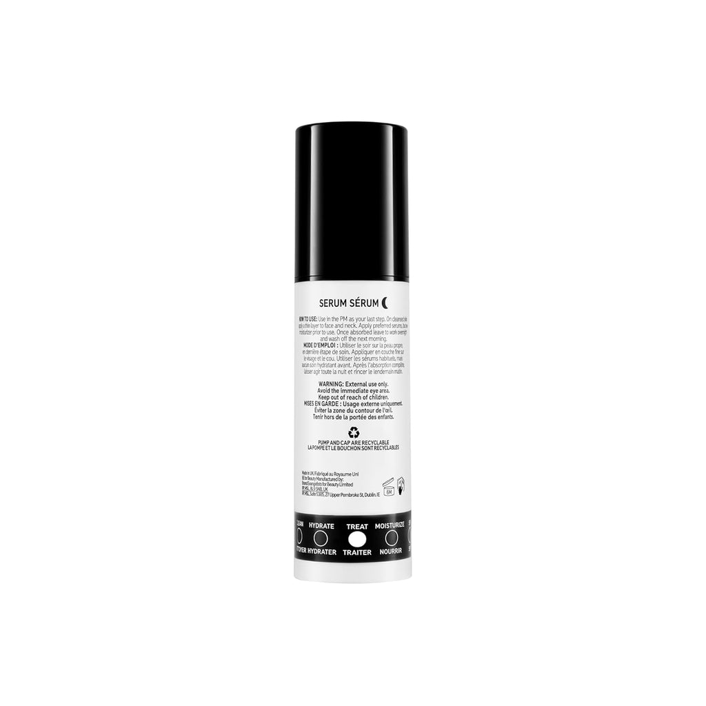 The INKEY List Ceramide Serum, Overnight Cream with Hyaluronic Acid to Rehydrate and Soothe Dry Skin, 1.01 fl oz