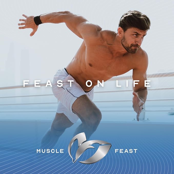 Muscle Feast Highly Branched Cyclic Dextrin Powder, Carbohydrate Powder Supplement, Pre-Workout, Intra Workout, Post-Workout Carbs - HBCD Supports Endurance, Energy, & Recovery - Unflavored, 5lbs