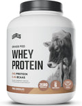 Levels Grass Fed Whey Protein Powder, No Artificials, 24G of Protein, Pure Chocolate, 5LB