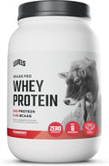 Levels Grass Fed Whey Protein Powder, No Artificials, 24G of Protein, Strawberry, 2LB