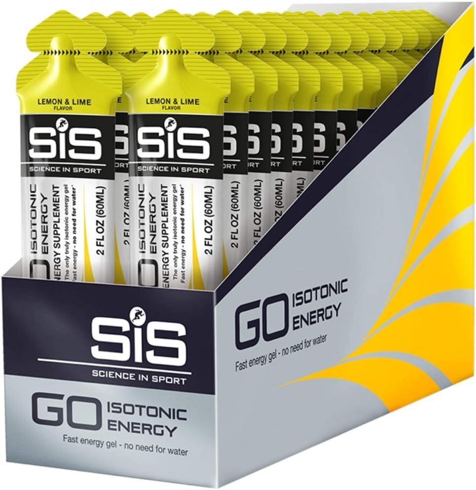 SIS Isotonic Energy Gels, 22g Fast Acting Carbohydrates, Performance & Endurance Sport Nutrition for Athletes, Energy Gels for Running, Cycling, Triathlon, Pineapple - 2 oz - 30 Pack