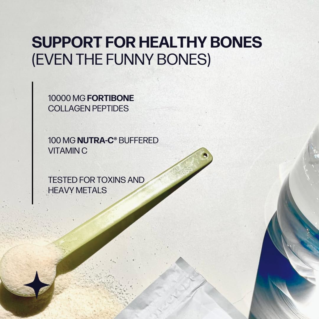 Osteo Boost (Mixed Berry) [30 Serves] | Collagen Powder Supplement | FORTIBONE Bioactive Collagen Peptides and Buffered Vitamin C Nutra C | Bone Supplements