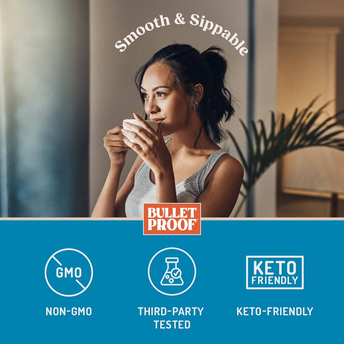 Bulletproof French Vanilla Creamer, 29.6 Ounces, Keto Coffee Creamer with MCT Oil and Grass-Fed Butter, Value Offering, Packaging May Vary