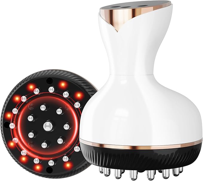 Lymphatic Drainage Massager & Anti Cellulite Massage Tool,New Lymphatic Massager,Helps Reduce Stretch Marks & Cellulite，for Belly, Arms & Legs,Body Sculpting Machine with Heat & Vibration