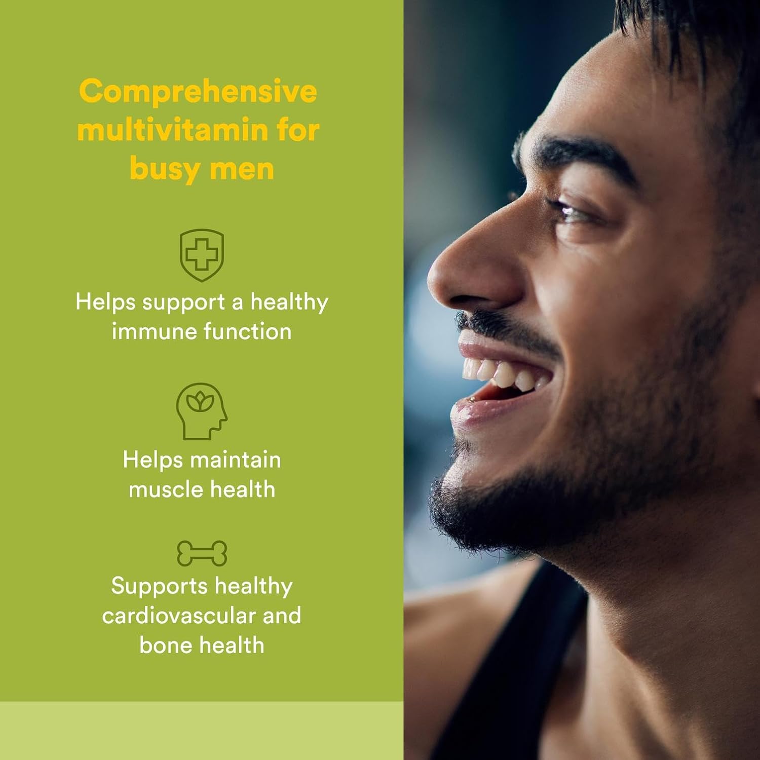 Natural Factors Whole Earth & Sea Men's Multivitamin & Mineral, 1 Serving Contains Nutrition Equivalent to ½ lb of Veggies, 120 Tablets