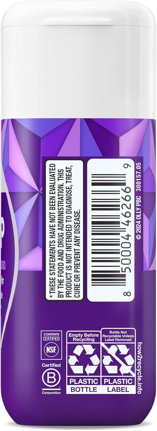 OLLY Ultra Strength Sleep Softgels, 10mg Melatonin, L-Theanine, Chamomile, Magnesium, Lemon Balm, Supports Deep Restful Sleep, Nighttime Sleep Aid, Non Habit-Forming - 60 Count