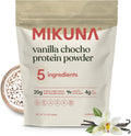 Mikuna Vegan Protein Powder (Vanilla, 10 Servings) - Plant Based Chocho Superfood Protein - Dairy Free Protein Powder Packed with Vitamins, Minerals & Fiber - Gluten, Keto & Lectin-Free