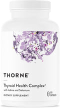 THORNE - Thyroid Health Complex (Formerly Thyrocsin) - Thyroid Cofactors for Thyroid Function Support* - Vitamins B12, C & E, Ashwagandha, Iodine, Zinc, Selenium, Copper & L-Tyrosine - 60 Servings