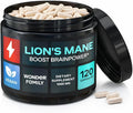 Lion’s Mane Supplement Capsules 1000mg – Organic Mushroom Complex with Alpha GPC – Daily Wellness & General Vitality Support – Vegan, Non-GMO, Gluten-Free – Melena de León Orgánico – 120 Capsules