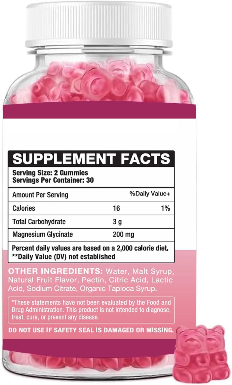 1 Pack Sugar-Free Rhodiola Rosea Gummies