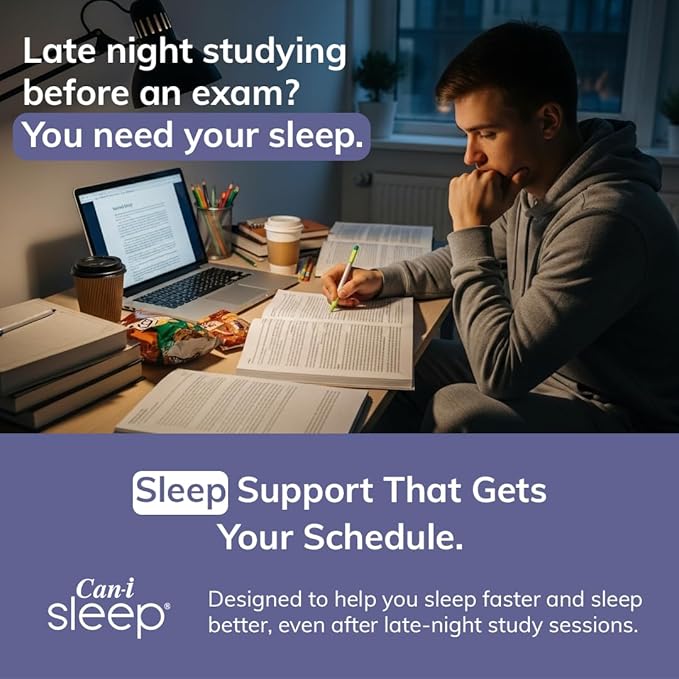 Fastest Sleep Spray Working in 10 mins, Best Sleep Aid for Adults, Relaxium Through The Night with Can-i Sleep All Natural Sleep Vitamins Six Pack - 180 Servings