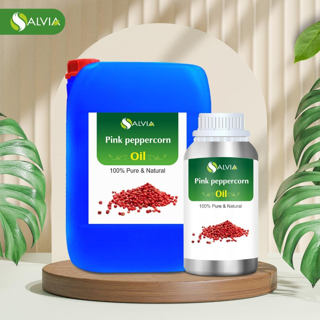 Pink Peppercorn (Schinus molle) Essential Oil 100% Pure & Natural Undiluted Uncut - Use for Aromatherapy - Therapeutic Grade - 250ml