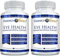 Research Verified Eye Health - Nourish and Protect Eyes and Vision, Support Healthy Retina, Improve Blood Supply to Eyes - Vitamins A, B, C, and E - 360 Capsules - 6 Month Supply - Made in The USA