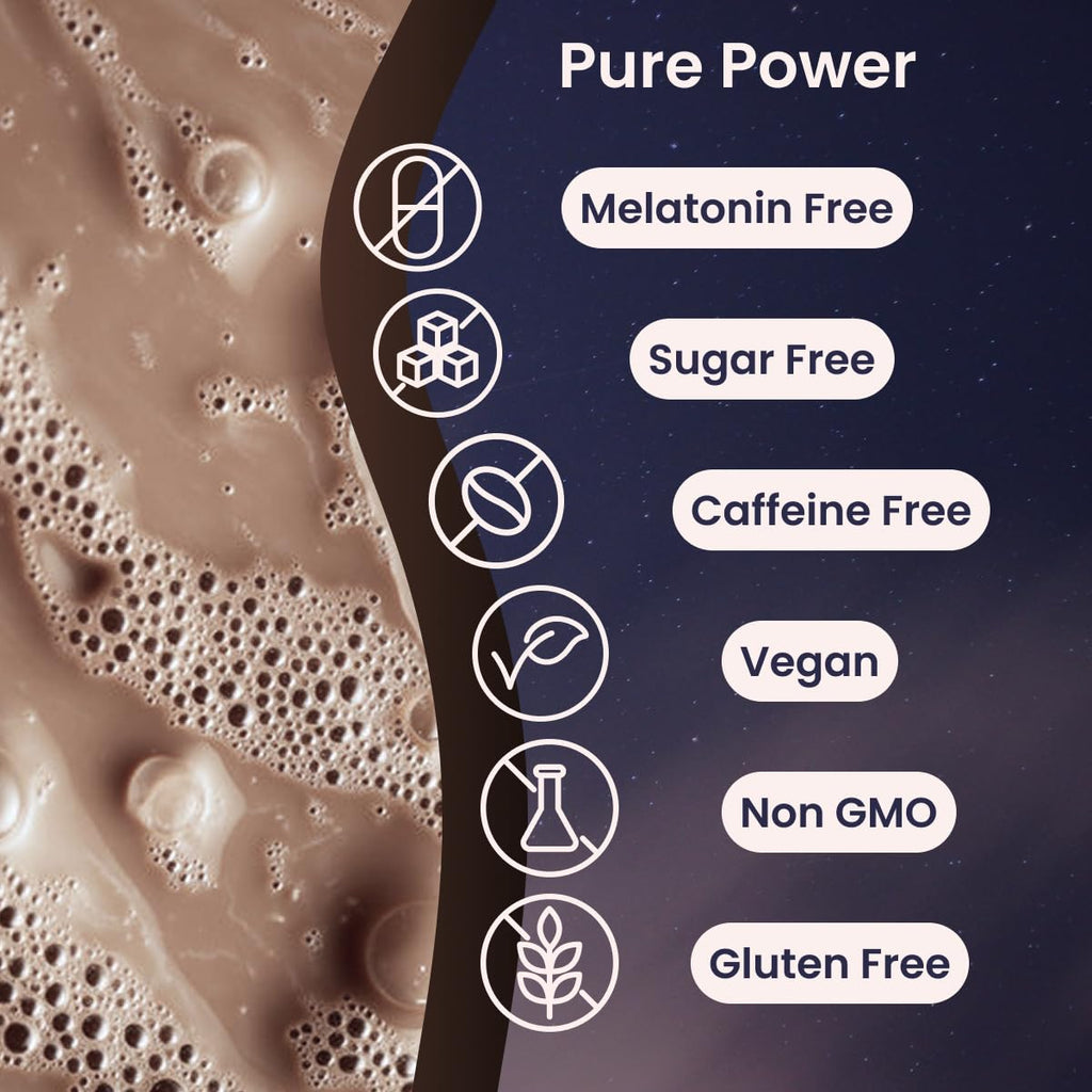 Prosper Magnesium Hot Cocoa - Melatonin & Sugar Free Cocoa - Sleep Aid with Adaptogens - 14 Superfoods, Non Dairy, Keto & vegan Hot Cocoa - Caffeine Free Hot Chocolate- 30 Servings