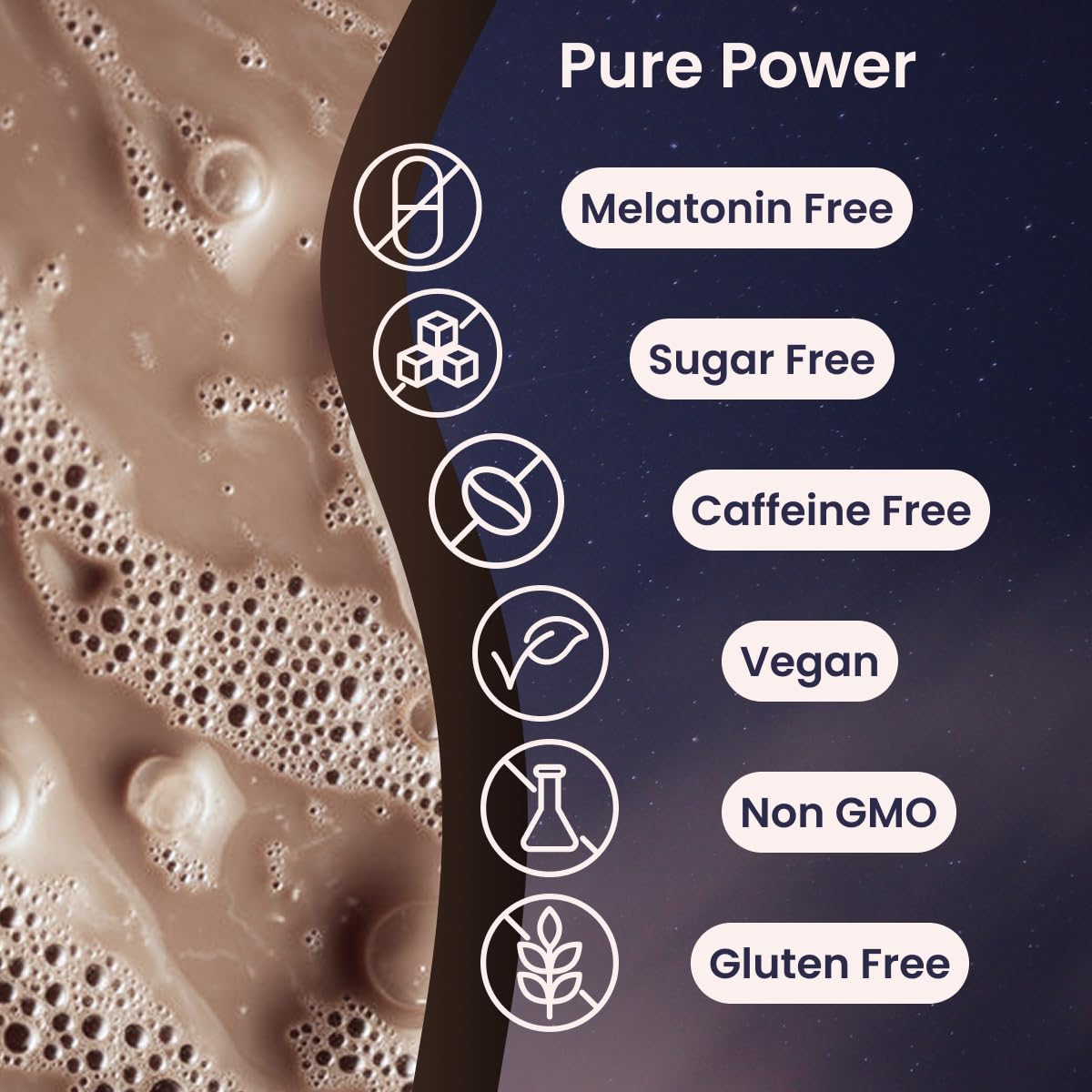 Prosper Magnesium Hot Cocoa - Melatonin & Sugar Free Cocoa - Sleep Aid with Adaptogens - 14 Superfoods, Non Dairy, Keto & vegan Hot Cocoa - Caffeine Free Hot Chocolate- 30 Servings