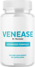 Venease Capsules - Official Venease Premium Supplement Support Advanced Formula All Natural for Vein Wellness & Health Multivitamin Pure Formula - 60 Capsules for 1 Month