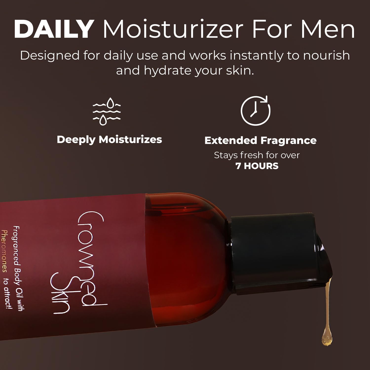 King, Reign, and Monarch Cologned Body Oil Bundle | Alluring, Nautical, & Spicy Scents | Infused with Organic Shea & Mango Butters | Moisturizing Formula with All-Day Fragrance