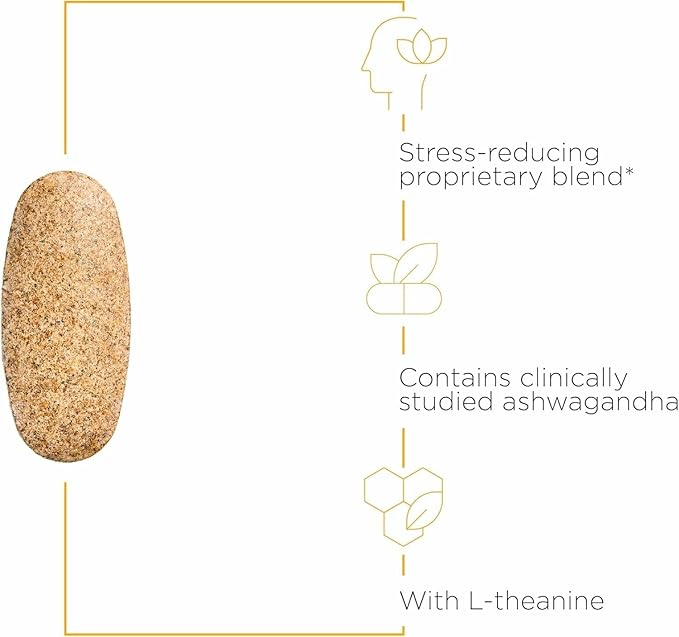 Integrative Therapeutics Cortisol Manager - Balance Cortisol & Support Relaxation for Restful Sleep* - Includes Ashwagandha & L-Theanine for Confidence with Less Stress* - 90 Tablets (45 Servings)