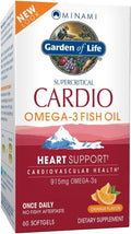 Garden of Life - Minami - Cardio-3, Orange Flavor, 60 Count Softgels