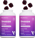 VitaMedica Snooze Sleep Gummies - Melatonin-Free, Zero Grogginess - L-Theanine, Chamomile, Passionflower & Lemon Balm - Sleep Aid Gummies for Adults - 60 Count (2 Pack)