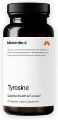 Momentous Tyrosine Capsules - NSF Certified for Sport - 60 Servings