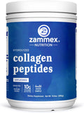 Zammex Premium Collagen Peptides Powder,Hydrolyzed Collagen Peptide for Women Men,Support for Hair Skin Nails, Joints Health,Grass Fed,Non-GMO,Keto Friendly,Gluten-Free,Easy to Digest,30 Servings