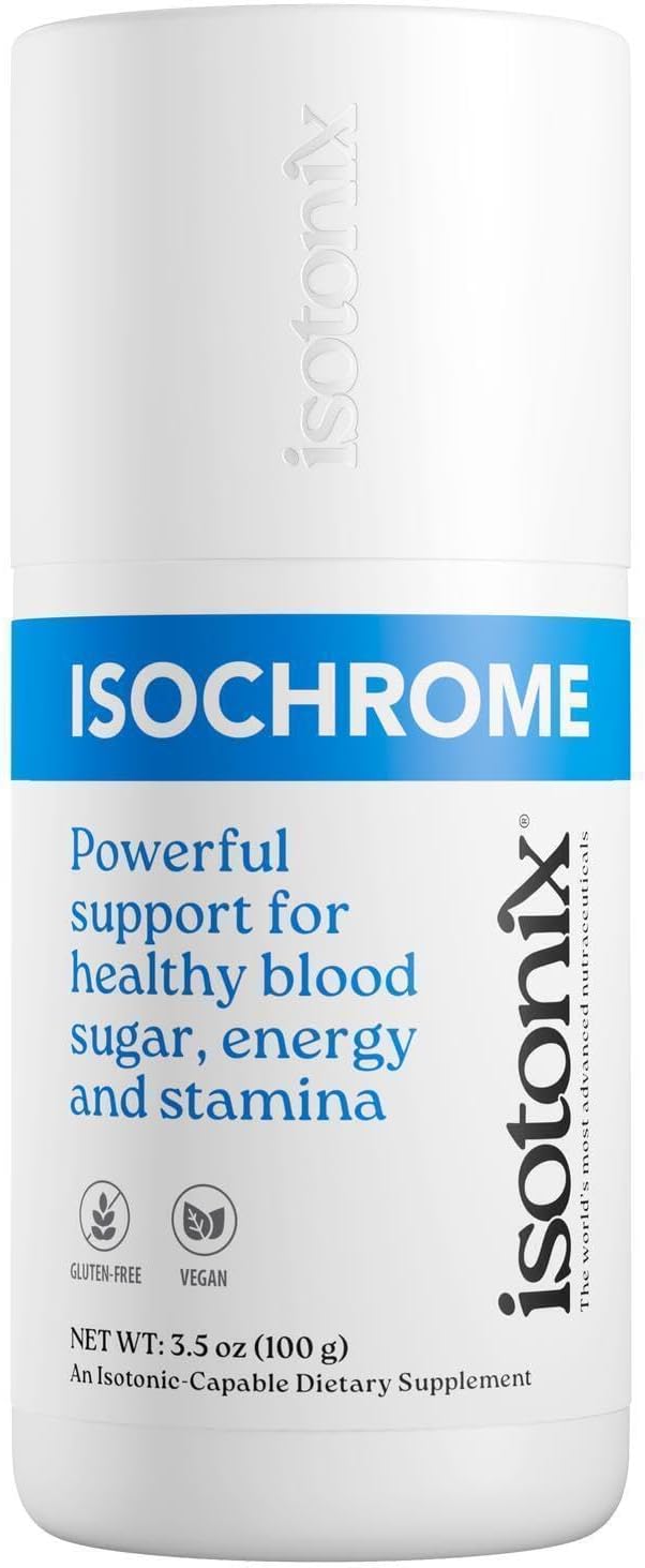 Isotonix Isochrome by Market America – Supports Energy Production & Metabolic Function, with Chromium, Coenzyme Q10, Vitamins & Minerals, Lemon Flavor Powder Supplement, 30 Servings