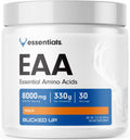 Bucked Up Essential Amino Acids - EAA Powder - Easy Mix, Non Clumping Formula - for Pre/Intra Workout - Peach Flavor - 30 Servings - 11.6 oz