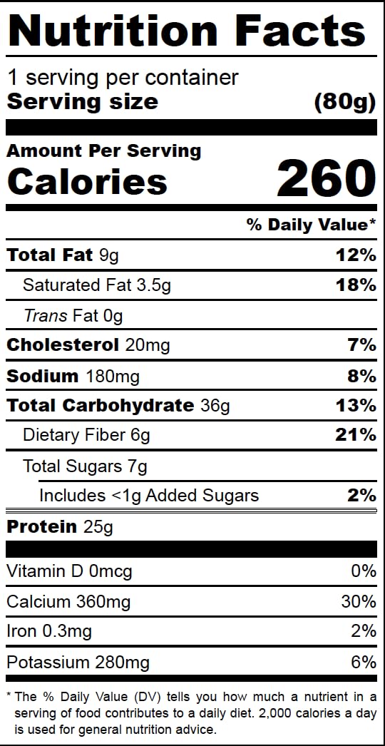 Crispy Rice Protein Treat Bar | 25 g Protein, No Added Sugar, 7 g Fiber, Gluten Free | High Protein Snack for On-the-Go, Post-Workout or Dessert Cravings | 8 Count (Cookies And Cream)