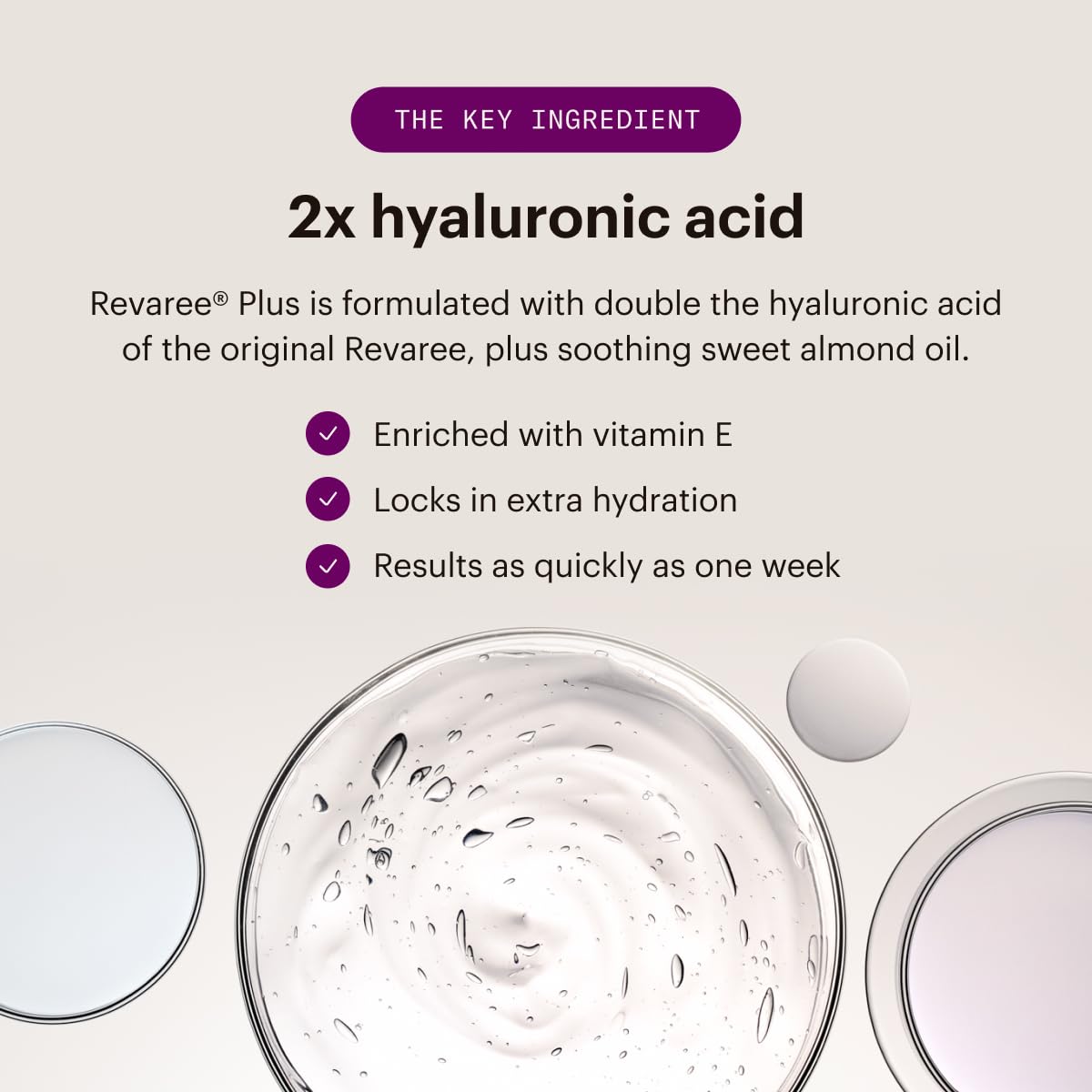 Revaree Plus by Bonafide. Vaginal Moisturizer with 10mg Hyaluronic Acid & Soothing Sweet Almond Oil. — 3-Month Supply (30 Inserts)