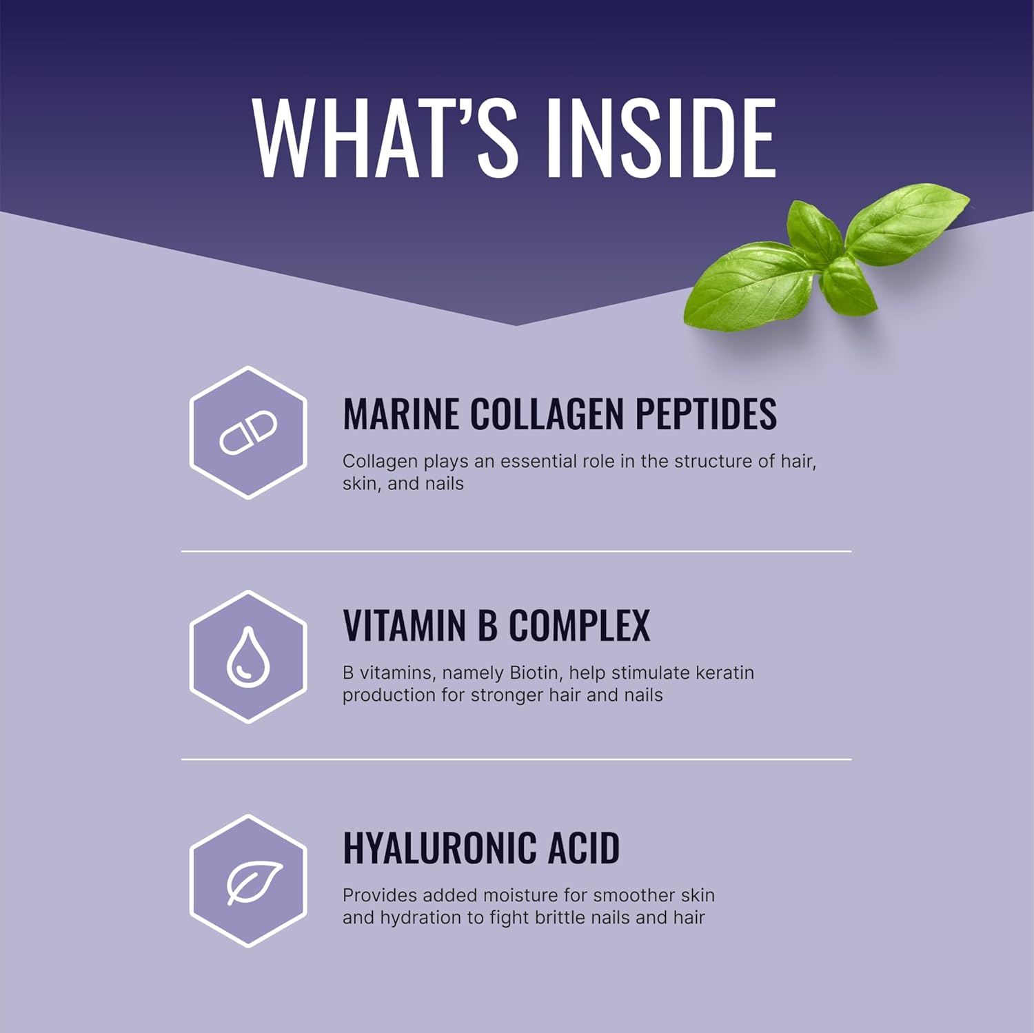 Approved Science Hair, Skin and Nails - Support Supplement - Biotin, Collagen, Vitamin B Complex, Silica, BioPerine - 360 Capsules - 6 Month Supply