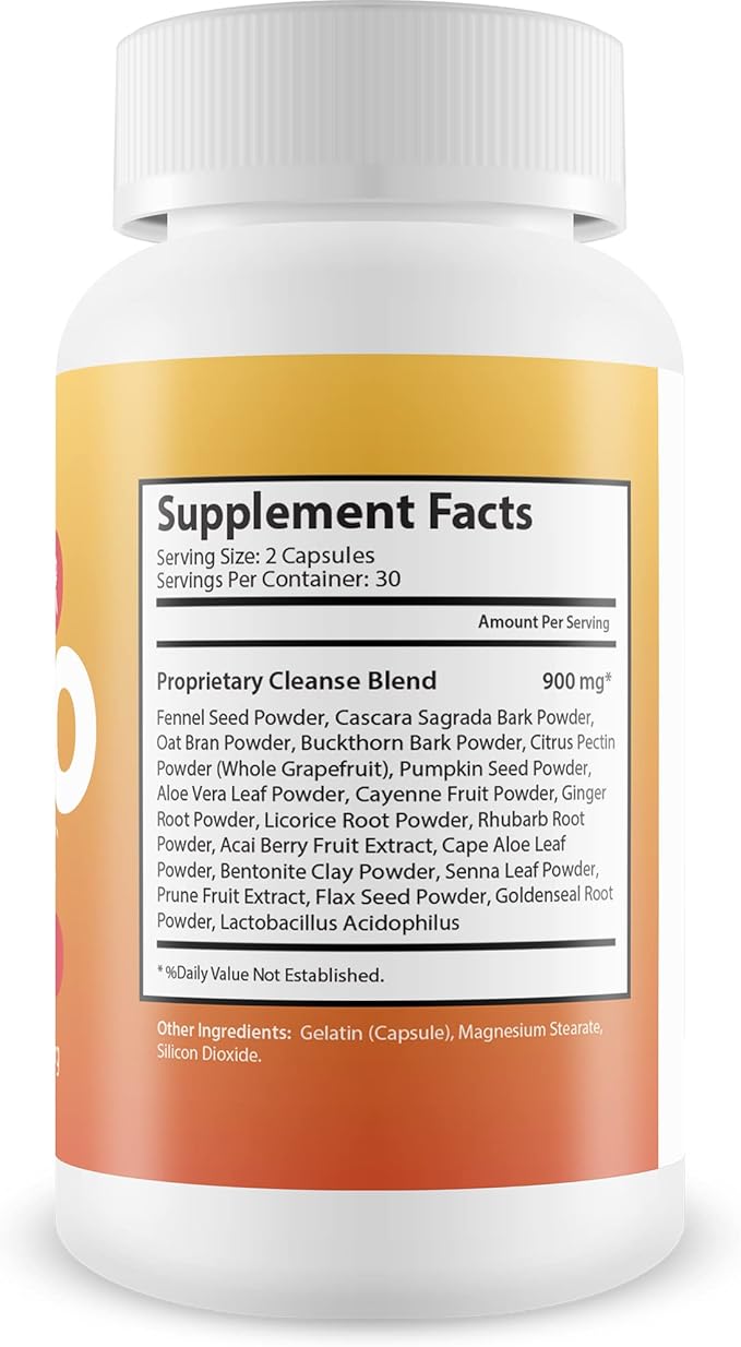 PRO Power Keto Cleanse - Plant Based Body Cleanse W/PROBIOTICS - Keto Cleanse to AID Healthy Ketone Levels for Energy - Support Nutrient Absorption & DETOXIFICATION - Promote Body Health & Wellness