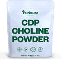 CDP Choline Powder, 10g, CDP Choline Supplements That Support Attention, Focus, and Energy, Citicoline Powder for Cognitive Function, Increases Motivation and Productivity, 40 Servings