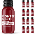 Ginger + Beetroot (12x60ml) | 100% Natural | Perfect Morning/Post Workout Pick Me Up | No Preservatives | Fresh & Fiery Beetroot and Ginger Shots
