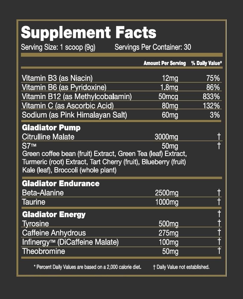 Crixus PRE Pre-Workout Powder | Energy – Strength – Focus – Pumps & Endurance | Great Taste for Men & Women | 30 Servings (30 Servings, Blueberry Lemonade)