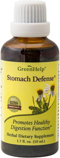 Stomach Defense Liquid Drops – Herbal Digestive Support Supplement for Bloating, Gas & Intestine Cramp Relief – Natural Stomach Health & Comfort – 1.7 fl oz (50 ml)
