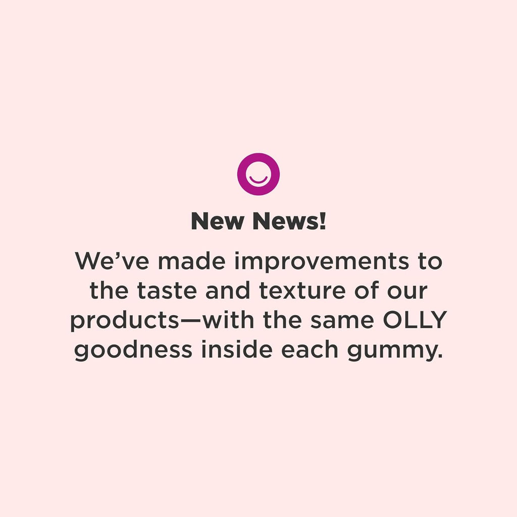 Olly Teen Girl Multi Gummy, Healthy Skin and Immune Support, 15 Essential Vitamins, Biotin, Zinc, Calcium, Chewable Multivitamin, Berry Melon, 35 Day Supply, 70 Count