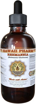 HawaiiPharm Rehmannia Liquid Extract, Organic Rehmannia (Rehmania Glutinosa) Tincture, Herbal Supplement, Made in USA, 2 fl.oz