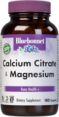 BlueBonnet Calcium Plus Magnesium Caplets, 180 Count