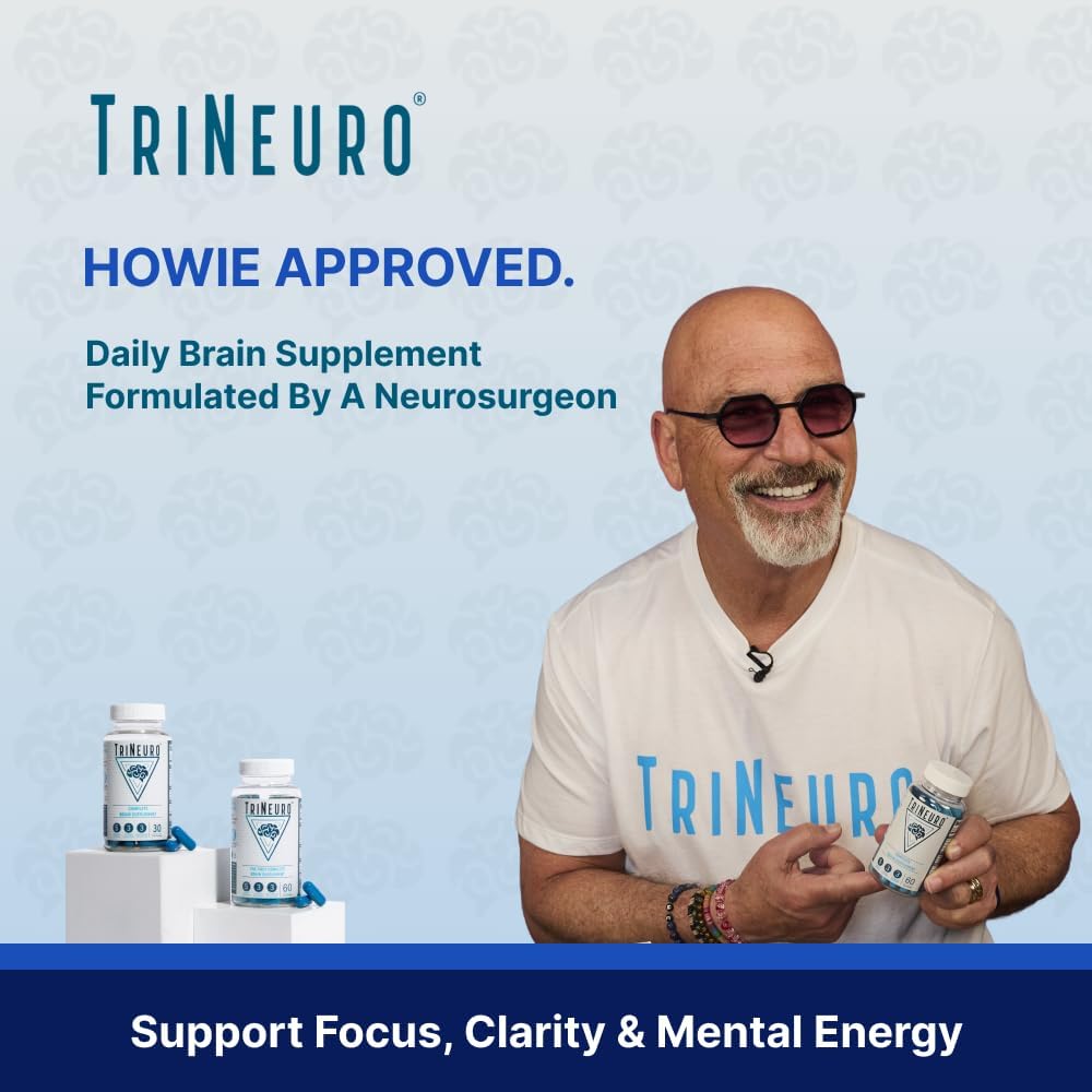 Daily Brain Supplement, Premium Nootropic Helps Boost Memory, Enhances Cognition, and Supports Brain Health & Immune Function with Phosphatidylserine, Resveratrol & Glutathione (30 Servings)