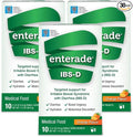 enterade IBS-D Powder Packets for IBS Relief of Symptoms from Irritable Bowel Syndrome with Diarrhea (IBS-D), Orange, 30 Single-Serving Powder Packets