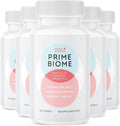 PrimeBiome Probiotic Gummies – Plant-Based Blend with Inulin, Lion’s Mane, Ginger & More– Non-GMO, No Stimulants, GMP Certified – 30 Gummies, 6 Month Supply
