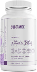 Nature’s Relief | Turmeric Supplement to Improve Body, Muscle & Joint Aches | Pure Turmeric Curcumin Supplement Organic, Boswellia & Ginger | Ease Discomfort & Increase Mobility | Non-GMO 30 Servings