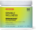 Sparkle Wellness Skin Boost (Orange) [50-Serves] | Collagen Powder Supplement with VERISOL Bioactive Hydrolyzed Collagen Peptides & Vitamin C to Improve Skin, Hair & Nail Health